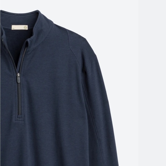 Apex Fleece 1/4 zip Classic Navy - Picture 5 of 5